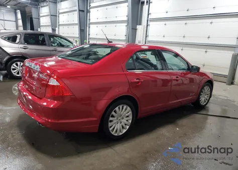 2012 Ford Fusion Hybrid из США, поврежденный, VIN 3FADP0L35CR408877